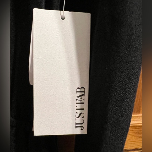 JustFab Long Black Dress - Picture 3 of 7